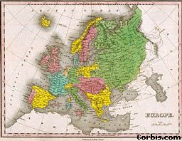 1826 Map of Europe